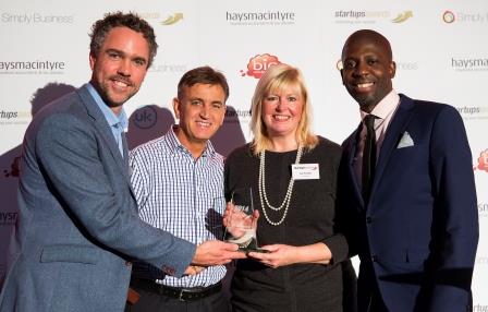 'New Franchisee of the Year' awards winners in Startups 2014 awards. Vance & Sue Parsons at Driver Hire Hereford and Worcester