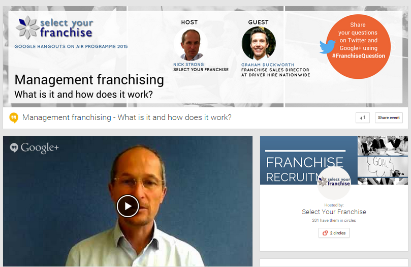 Management Franchise - how does it work interview