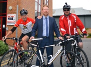 Driver Hire employees take part in 'Cycle to Work' Day 2015 