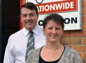 Stuart and Helen Ward new Driver Hire Franchisees open new office in Barnsley