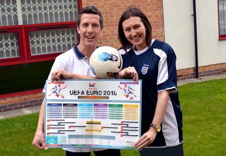 Euro 2016 poster from franchised business Driver Hire