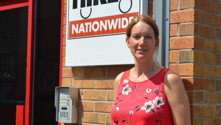 Kathy Wylie - franchisee at Driver Hire Derby