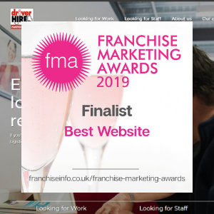 Franchise Marketing Awards 2019 - Best Website Finalist