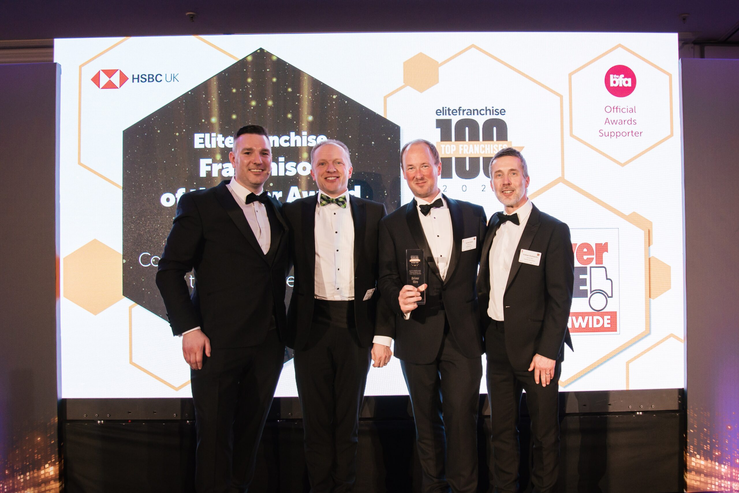 Award crowns outstanding year for Driver Hire