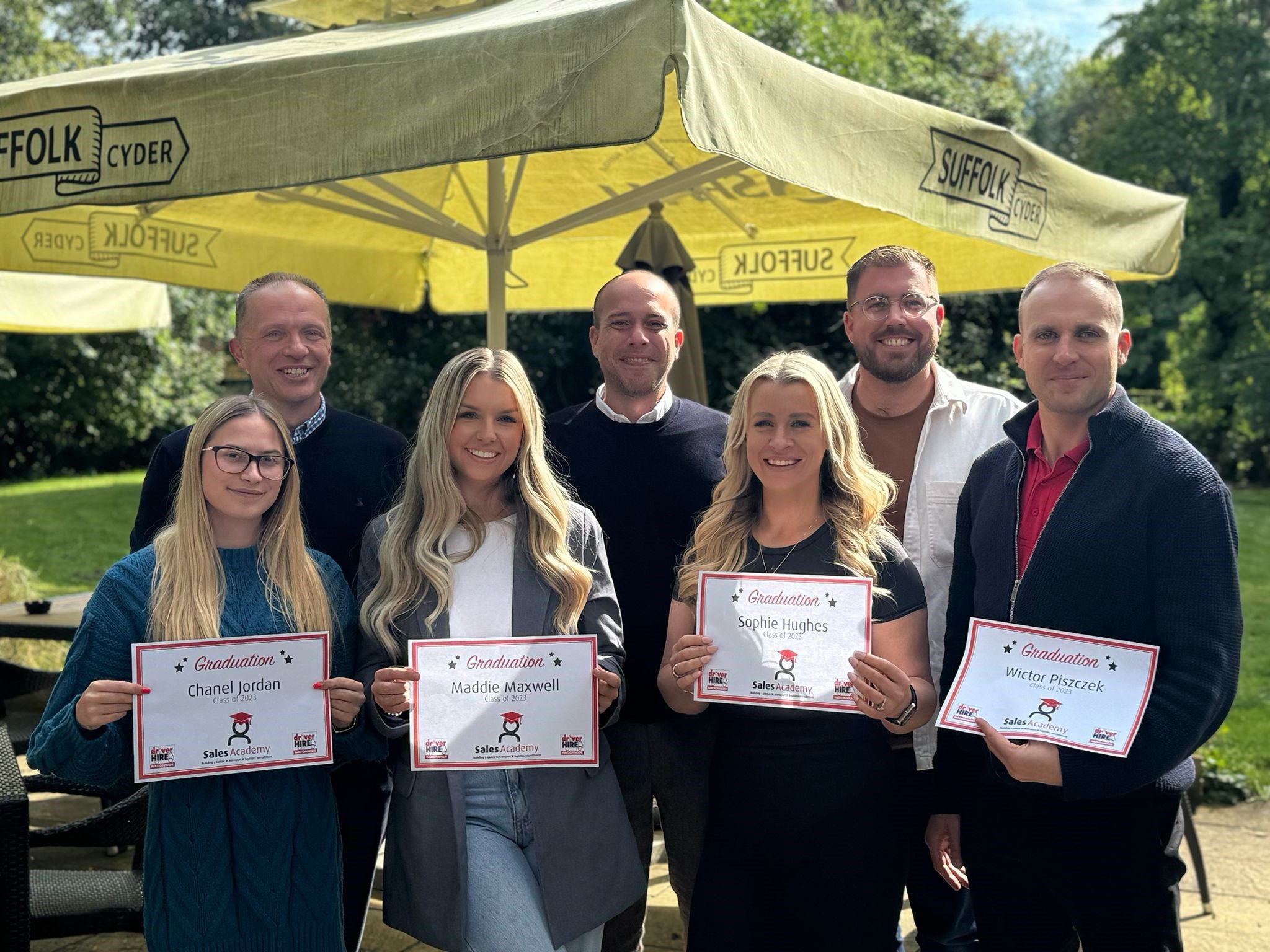 Academy graduates celebrate success