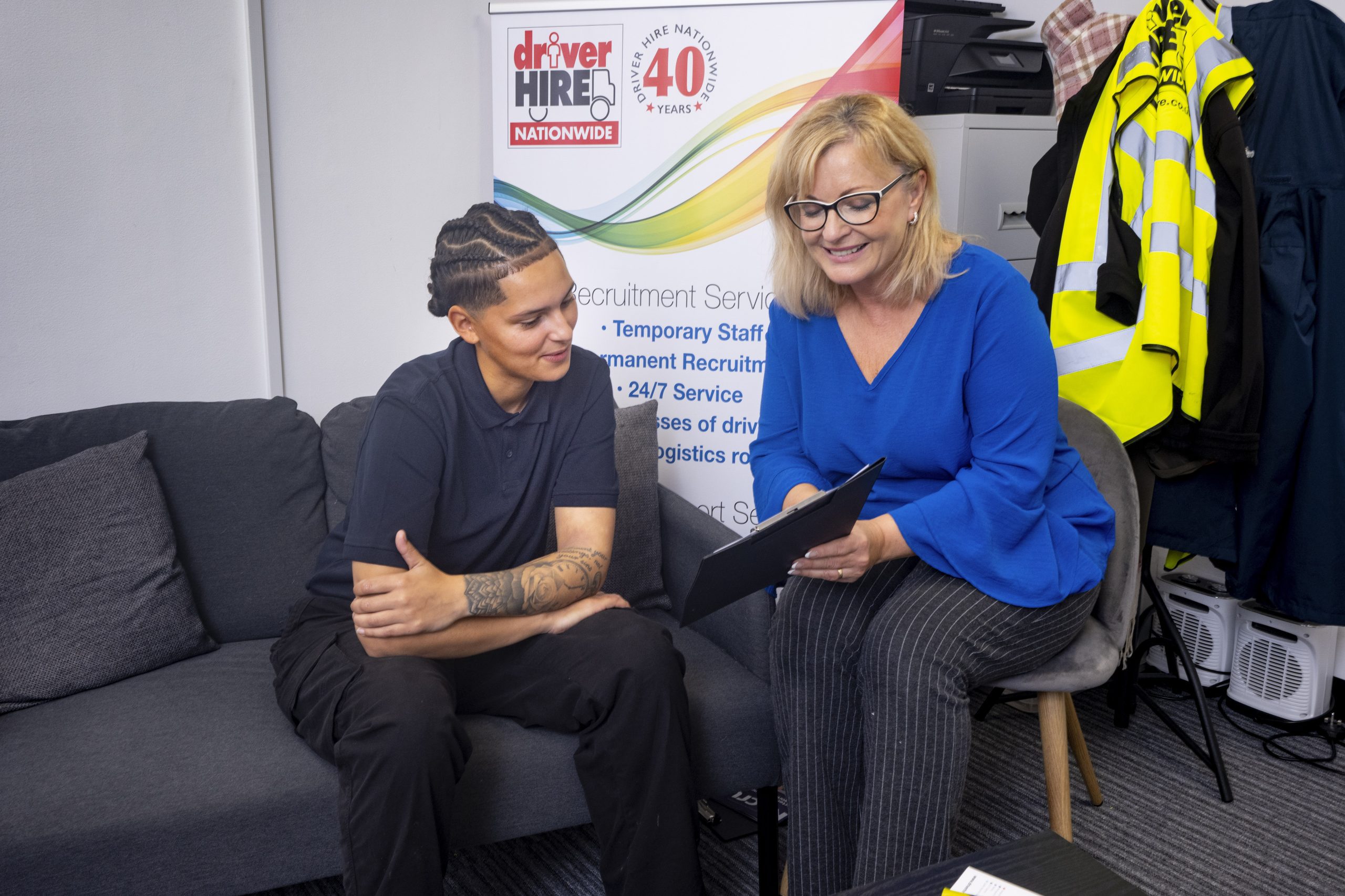 Learn about the recruitment and logistics sectors