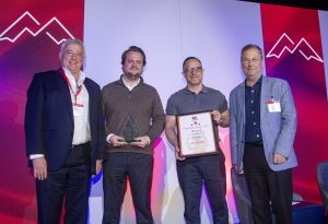 Presentation of Annual Sales Award to Driver Hire Aberdeen